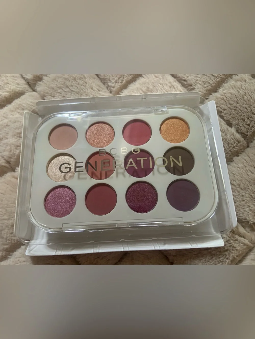 BCBG Pink, Rose & Plum 12-Pc Eyeshadow Palette